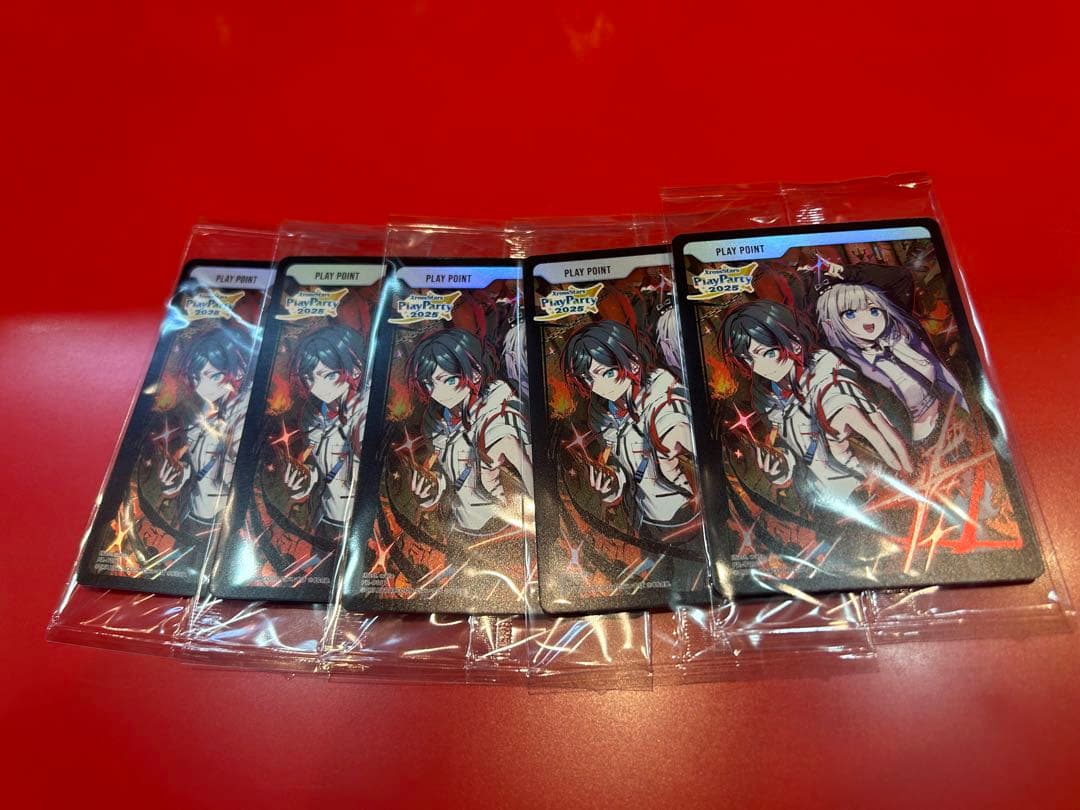 Xross Stars プレイポイント　プロモ　5枚セット