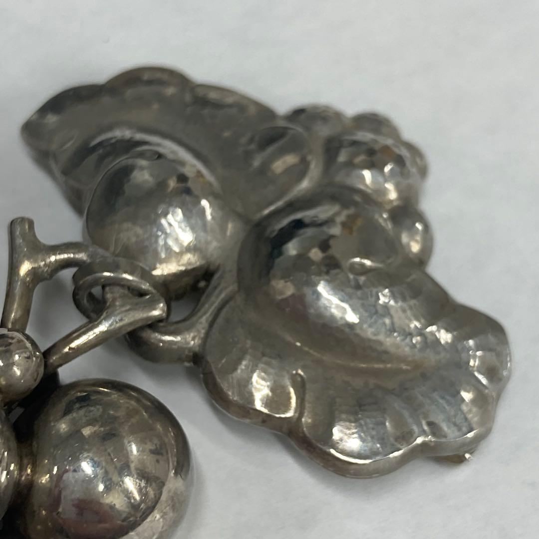 ジョージジェンセン グレープ　ブローチ