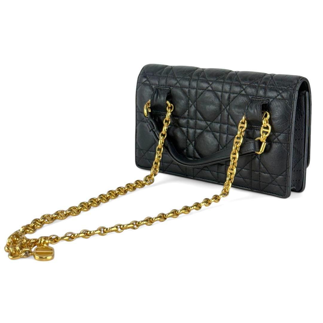 【美品】ディオール　カロ　ショルダーバッグ　チェーンウォレット　トート　ハンド