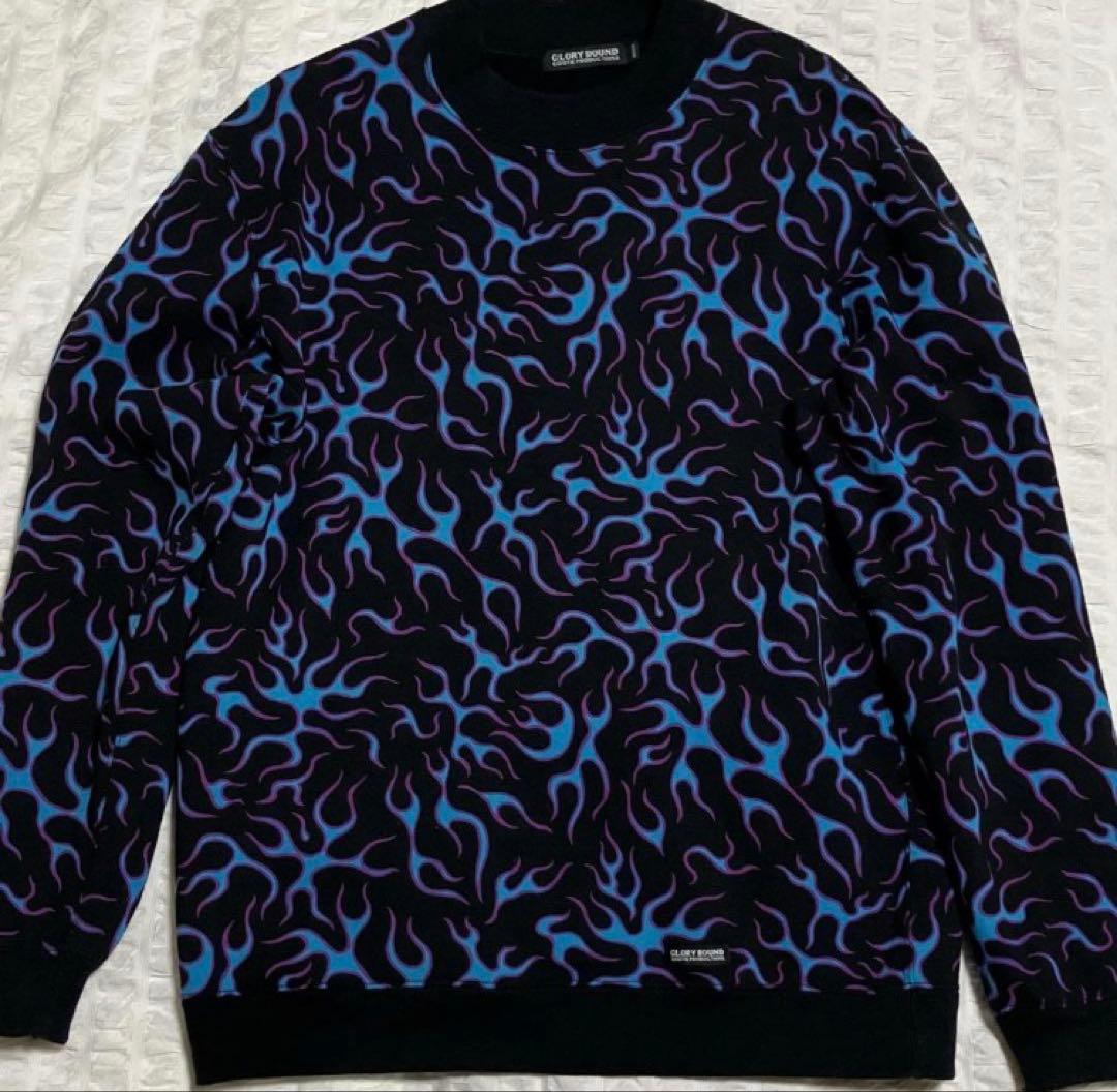 クーティ　COOTIE フレイムパターン柄　スエット