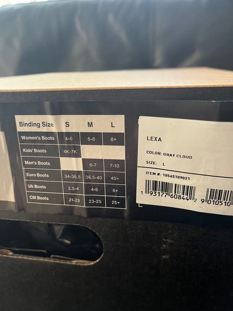 BURTON ビンディング　レディース　レクサ　Lexa Re:Flex Ｌ