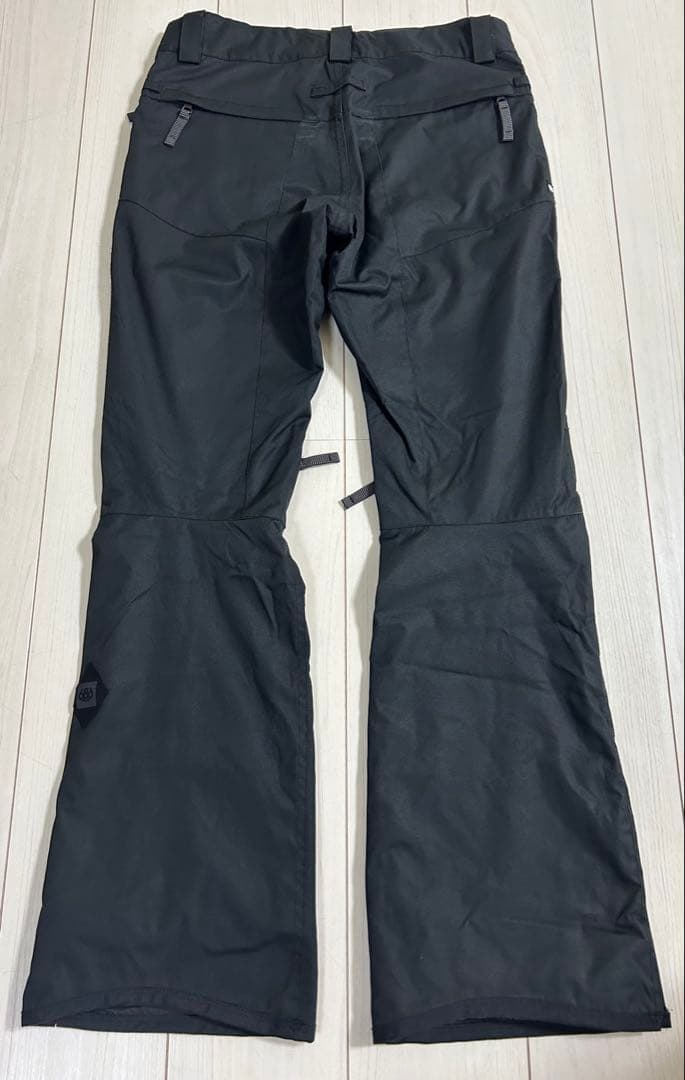 686 レディース スキー スノーボードパンツ ウェアー M 黒