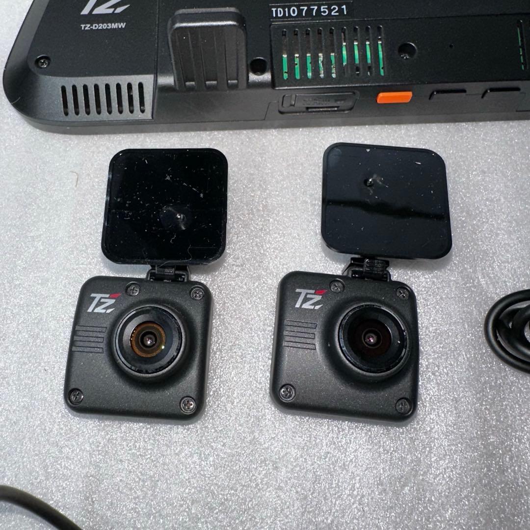 トヨタ純正オプション ドライブレコーダーTZ-D203MWミラー型モニター中古品