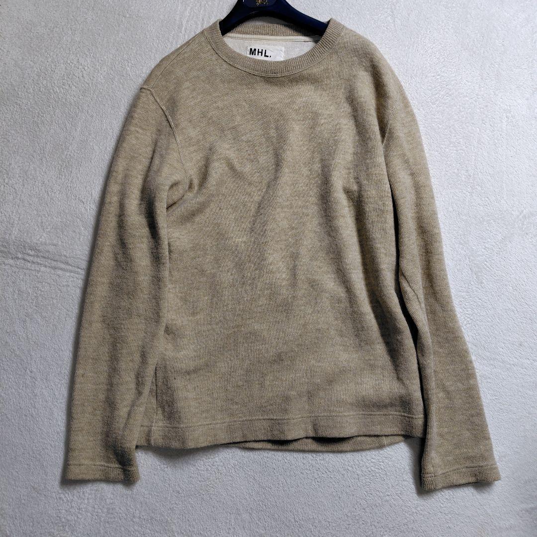 極美品　XL　近代モデル　マーガレットハウエル　ニット　ベージュ