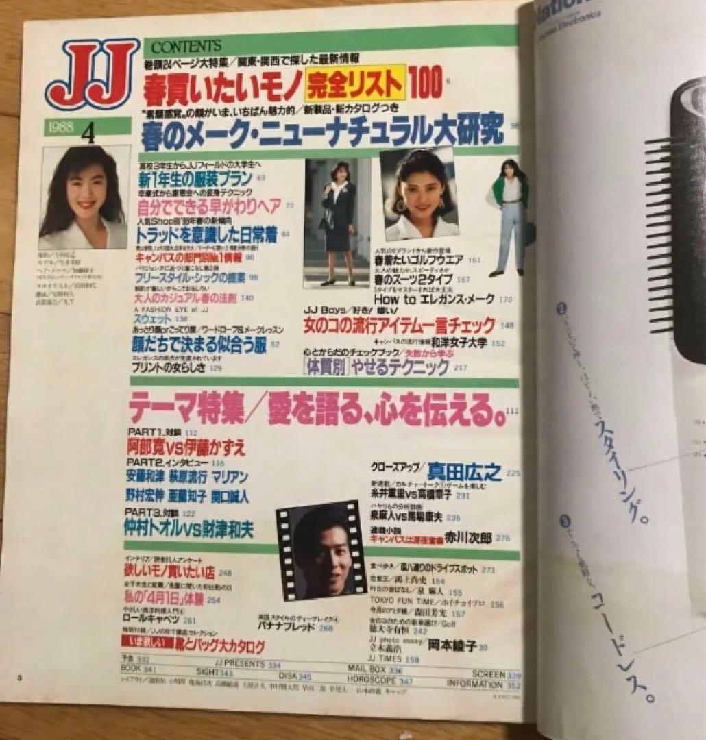 JJ ジェイジェイ 1988年4月号