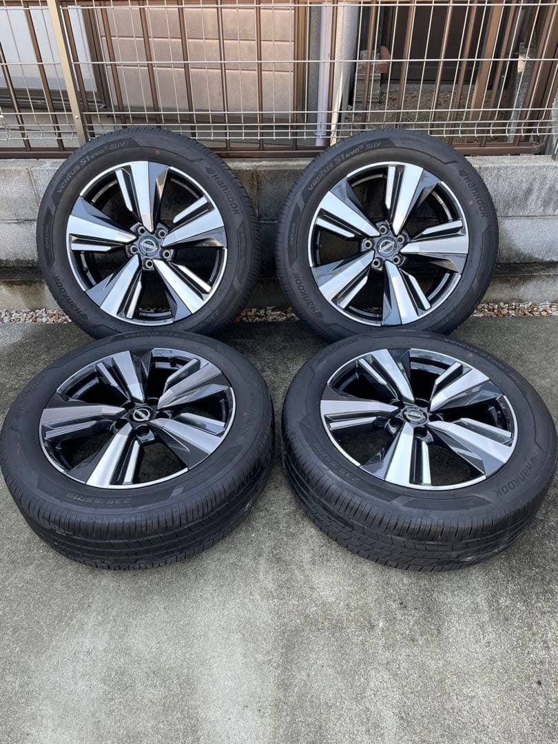 hero 日産 T33エクストレイル 純正19インチタイヤ・ホイールセット