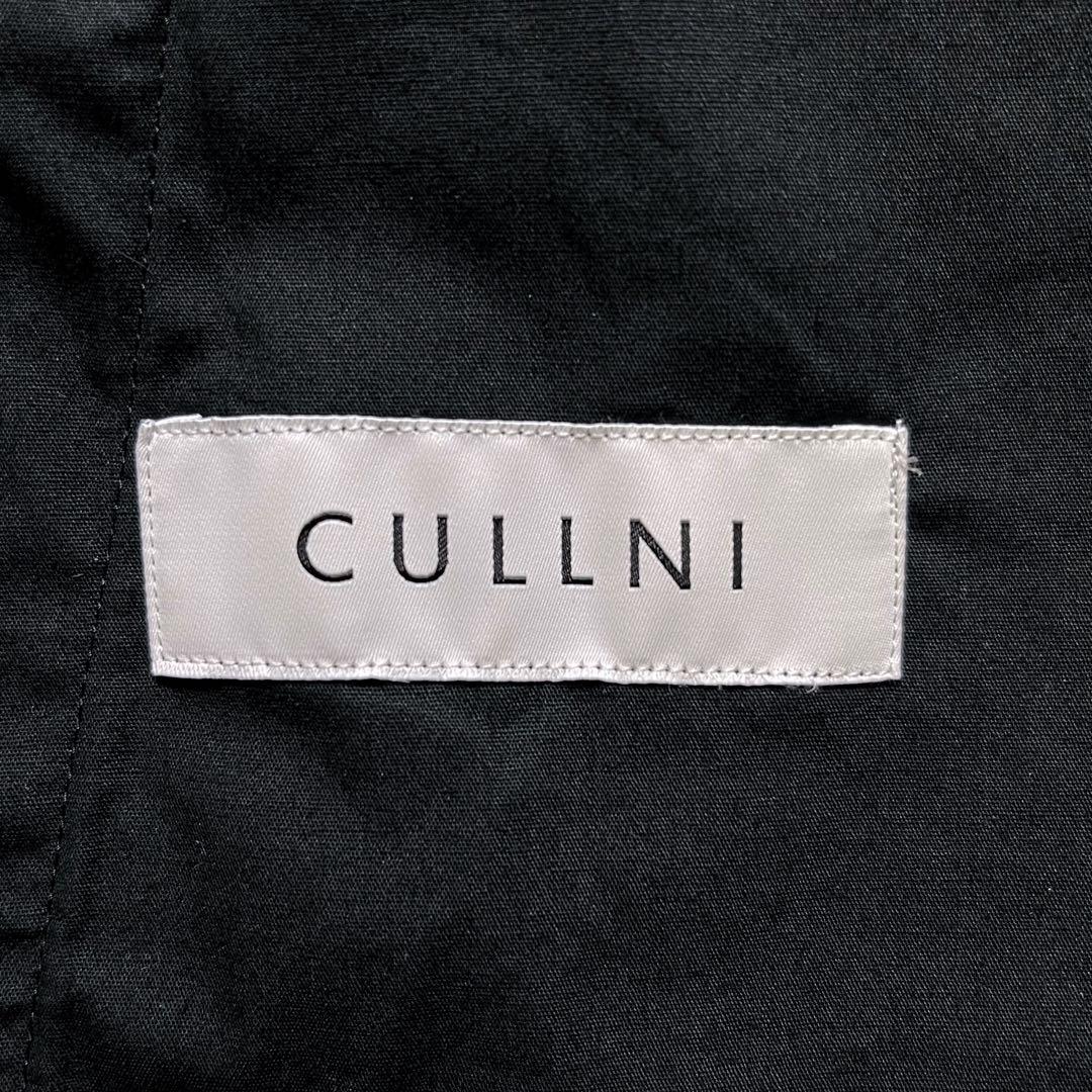 未使用級【CULLNI】25ss ベルト付き 1タック パンツ スラックス L