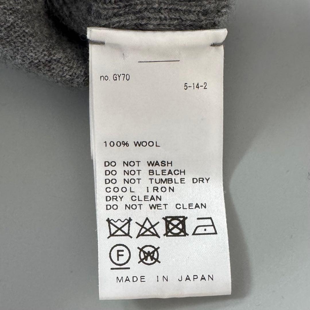 MUSE ドゥーズィエムクラス ウール100 ニットワンピース　タートル