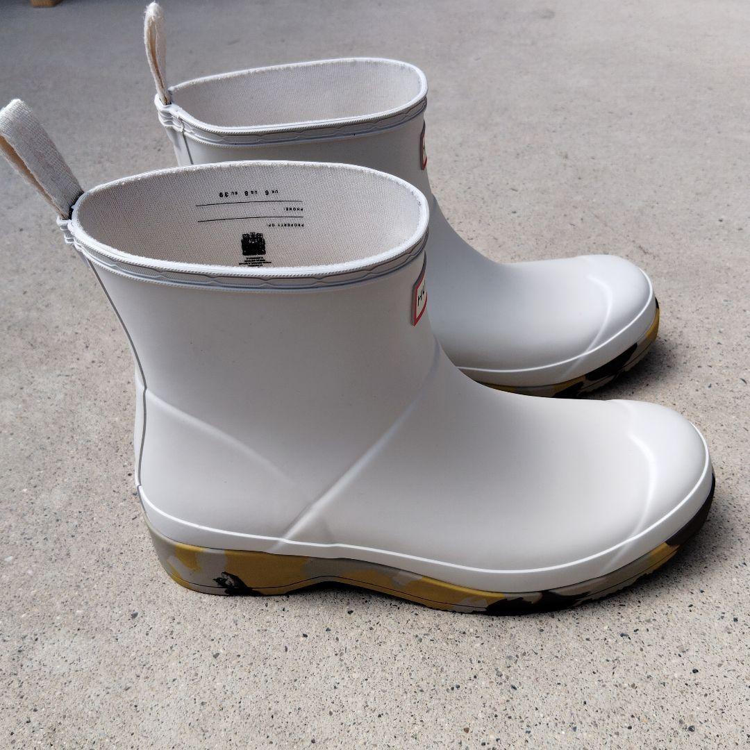 ハンター カモフラージュ プレイショート レインブーツ