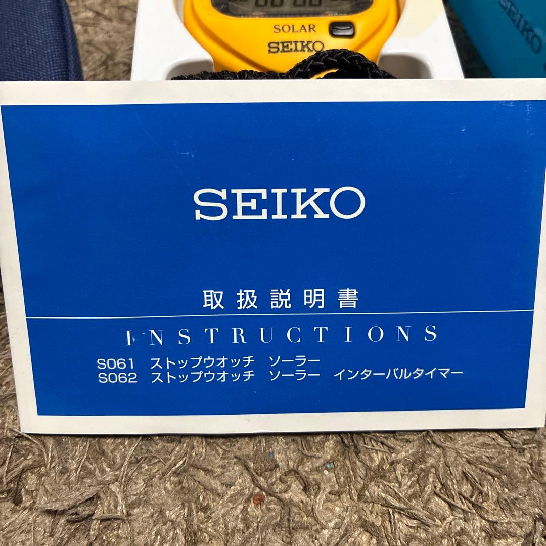 SEIKO ストップウォッチ SVAJ003