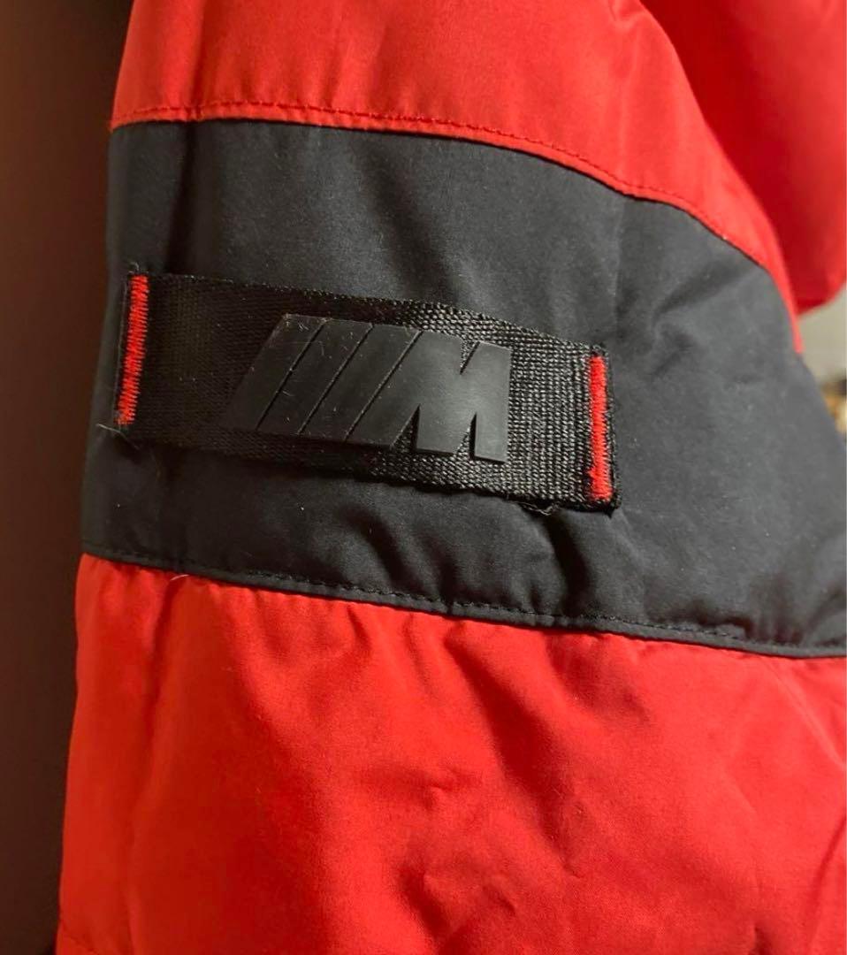 リバーシブル 赤黒ダウンジャケット新品タグ付き子供160cm-レディースM