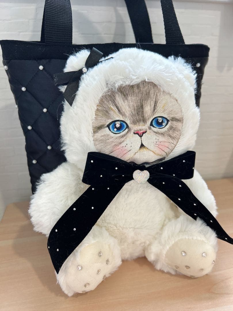 m*e様 コヤンイサムチョン ルミちゃん パールトートバッグ