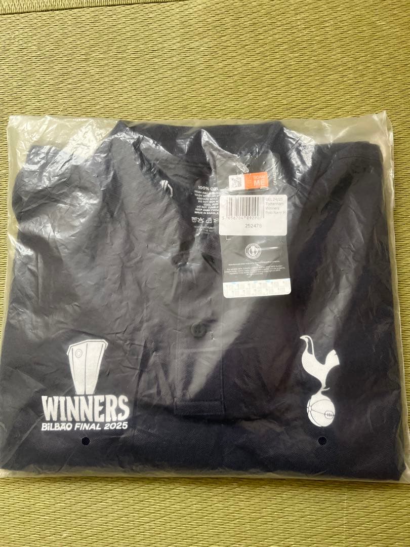 トッテナム Europa リーグ優勝記念ポロシャツ サイズM 【新品未使用】