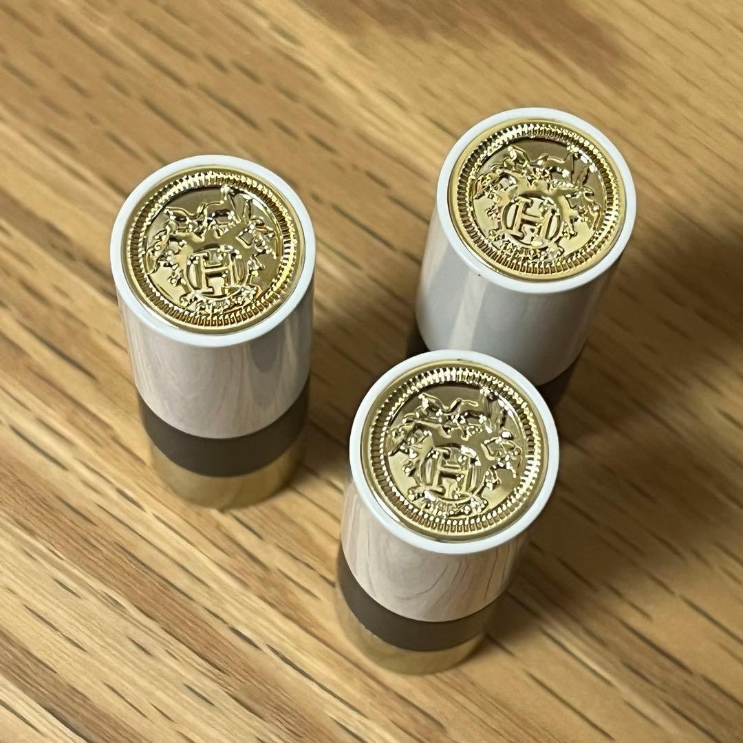 エルメス 新品未使用ミニリップ3本セット