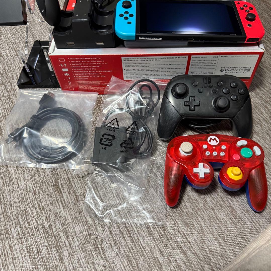 任天堂 Switch 本体 + 周辺機器 あつまれどうぶつの森 Nintendo