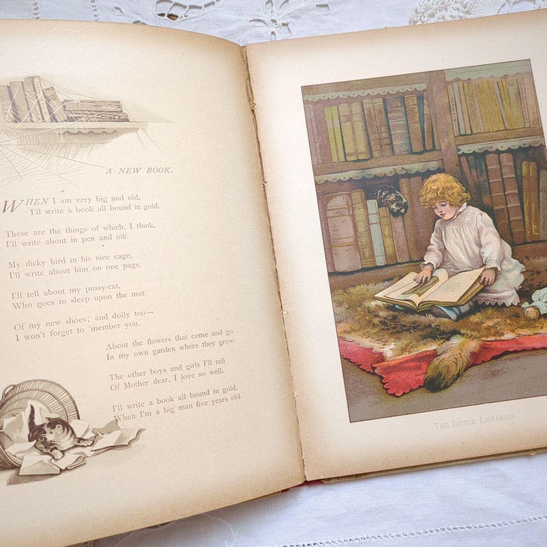 超稀少1887ハリエットベネット アーネストニスター児童書 洋書 ヴィクトリアン