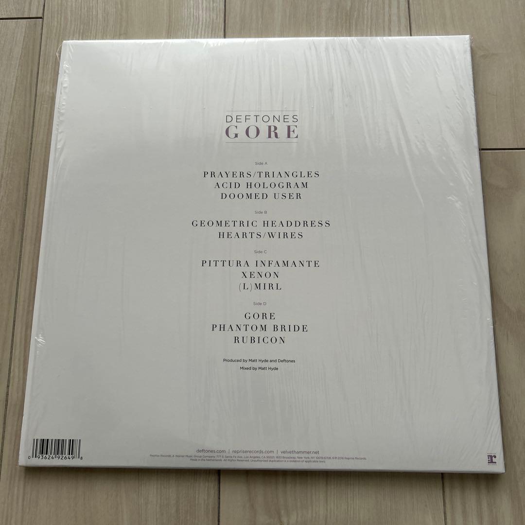 DEFTONES GORE ホワイトレコード