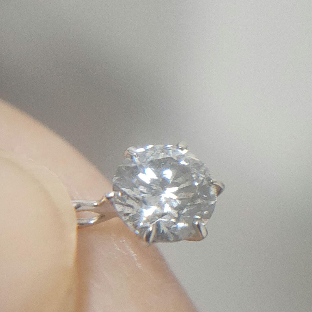 pt900/pt850 ダイヤモンド ネックレス　一粒 0.30ctUP 1粒