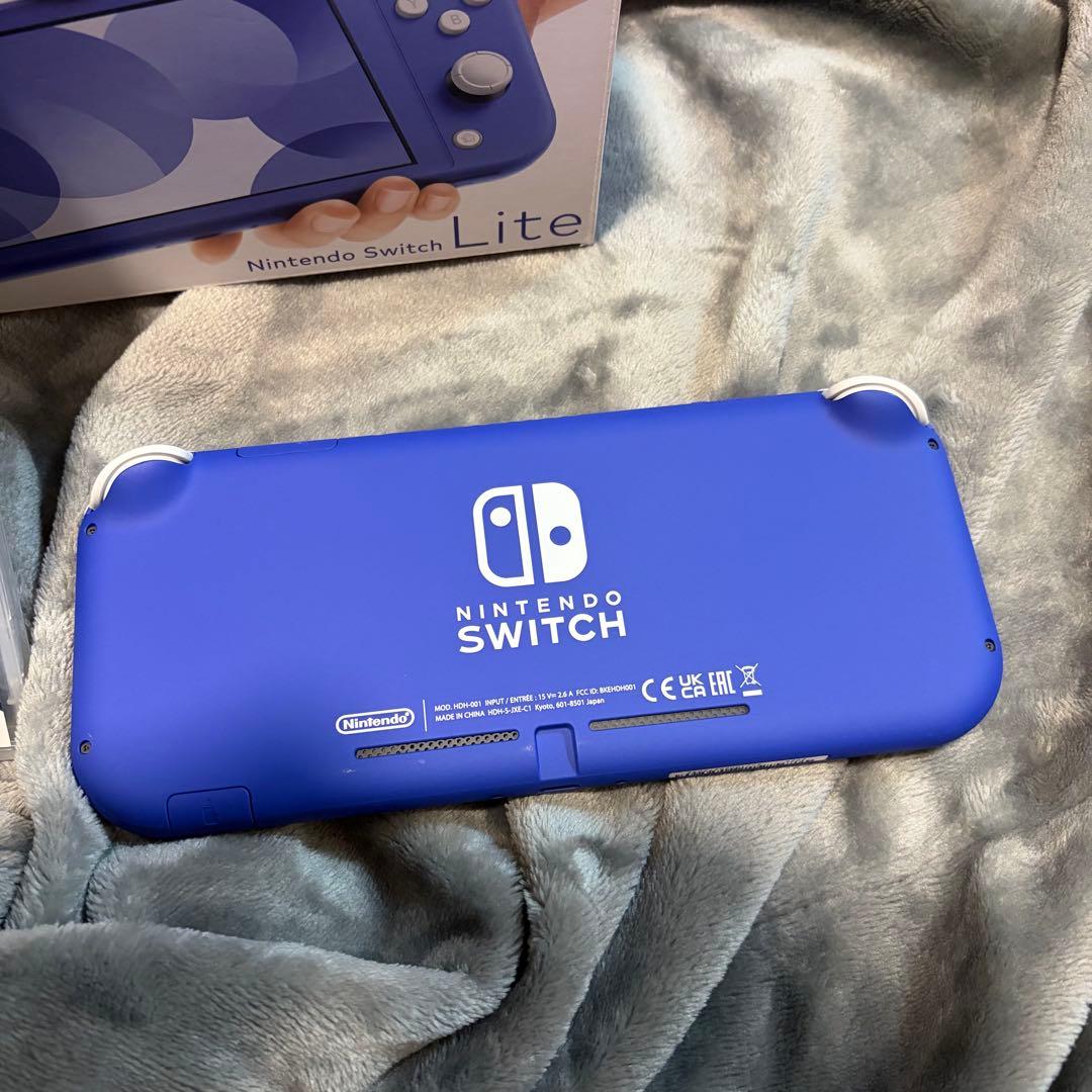 Switch Lite ブルー　本体　SDカード付き