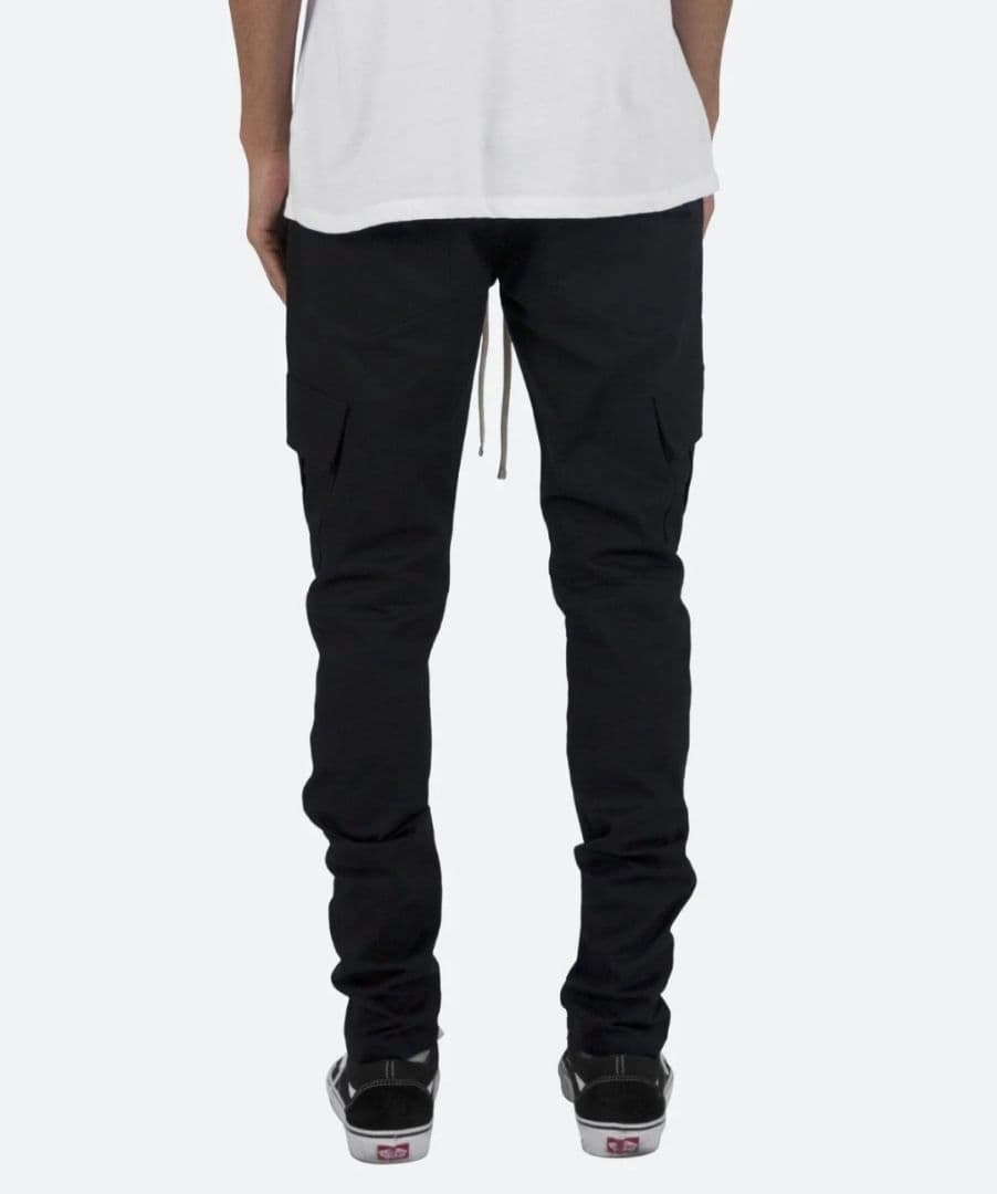 パンツ mnml ZIP CARGO DRAWCORD PANTS / BLACK