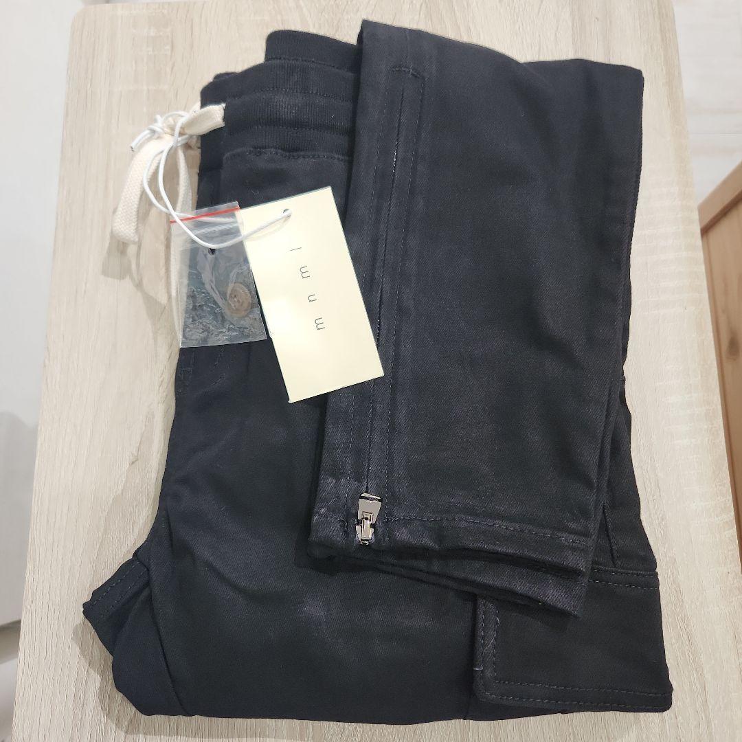 パンツ mnml ZIP CARGO DRAWCORD PANTS / BLACK