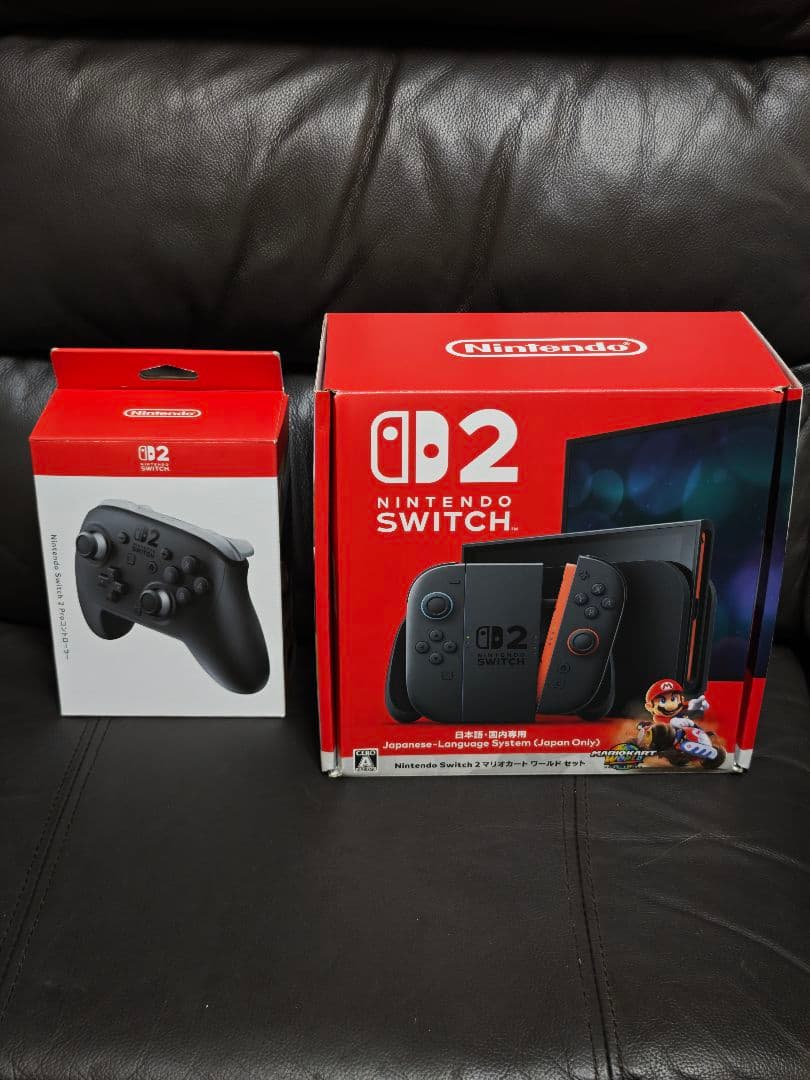 Nintendo Switch D2モデル 本体 + プロコン2