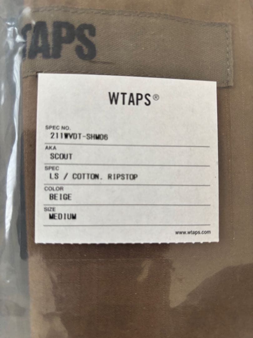 WTAPS (ダブルタップス) 21SS SCOUT 早い者勝ち