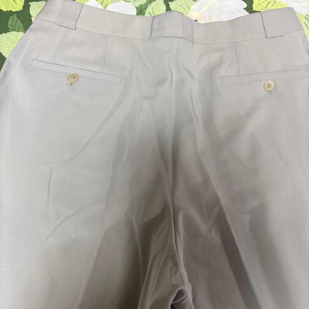 美品【値下げOK】GIORGIO ARMANI ワイドスラックス　イタリア製