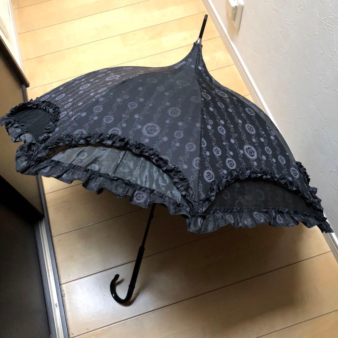 Lumiebre、ルミエーブル、ローズ柄、パコダ傘