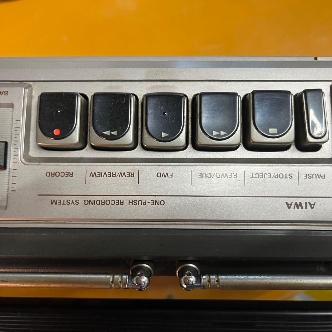 希少AIWAラジカセTPR-830アイワ 通電確認済