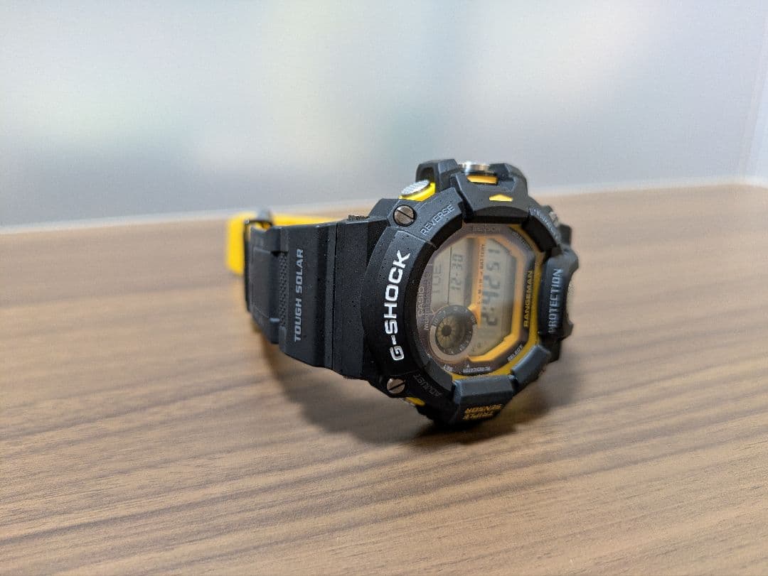 【最終値下げ品】G-SHOCK RANGEMAN ブラック/イエロー