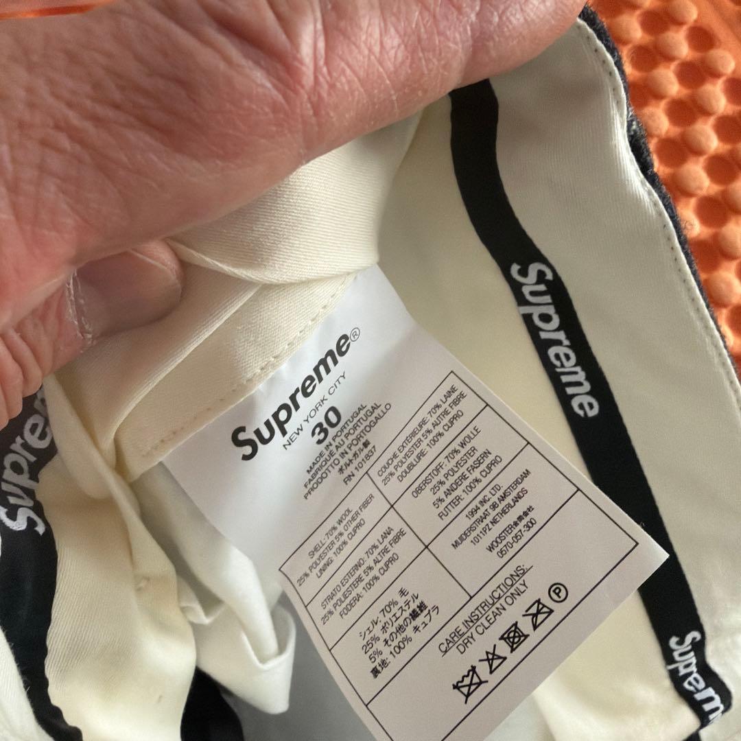 Supreme ウインドウペーンウールトラウザー