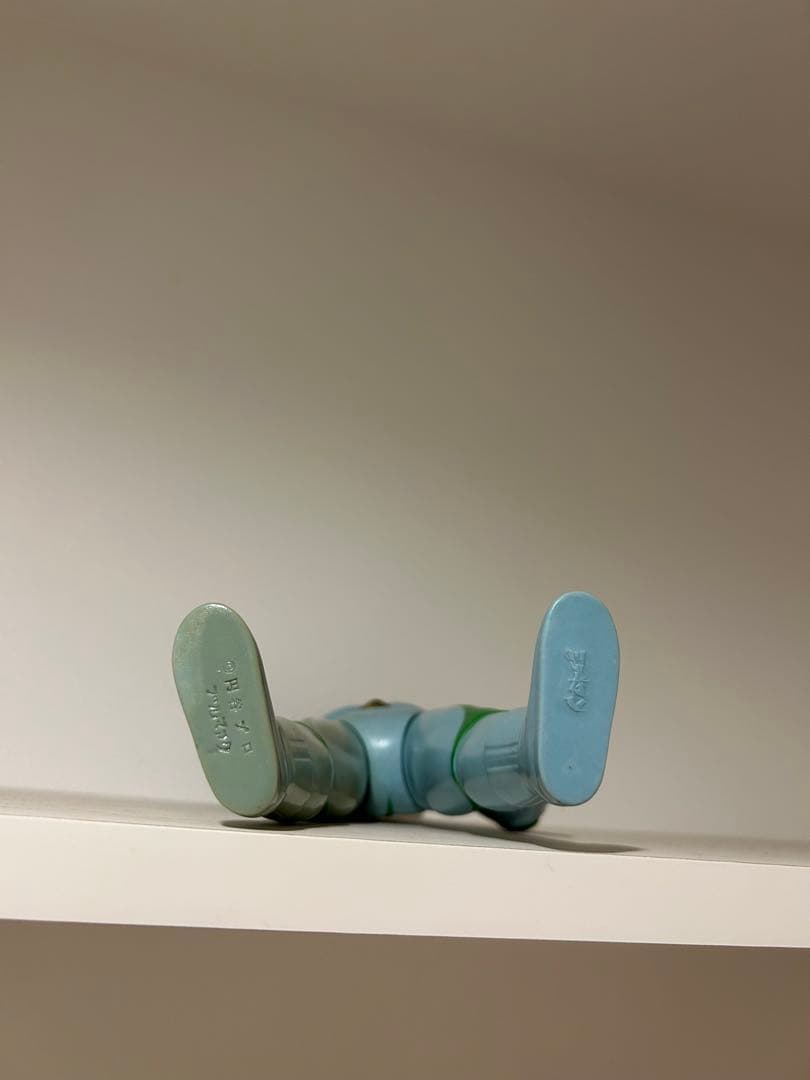 【特大30cm】　当時物　ミラーマン　ブルマァク　面トレ　メントレ　ソフビ