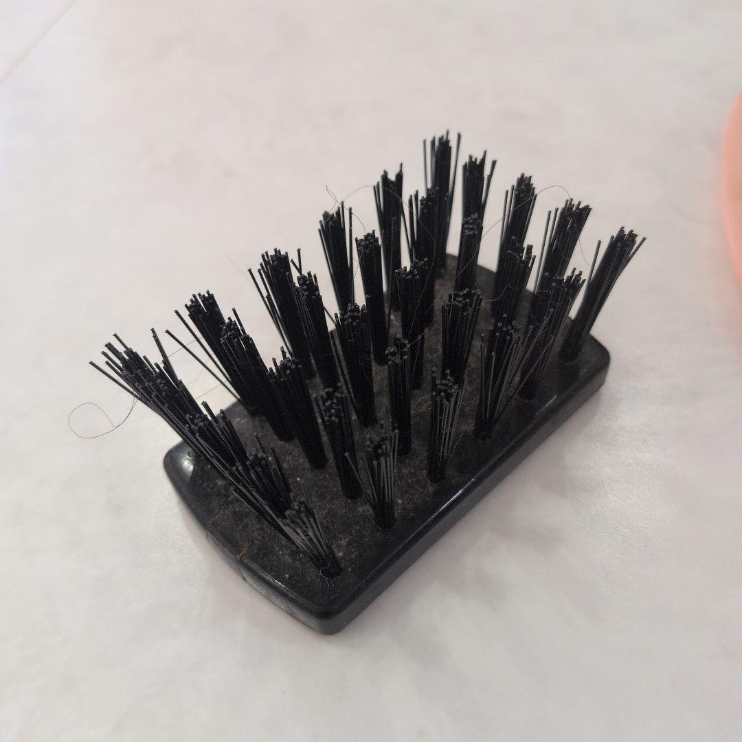 メイソンピアソン　ピンク　ハンディブリュッセル　クリーニングブラックミニブラシ