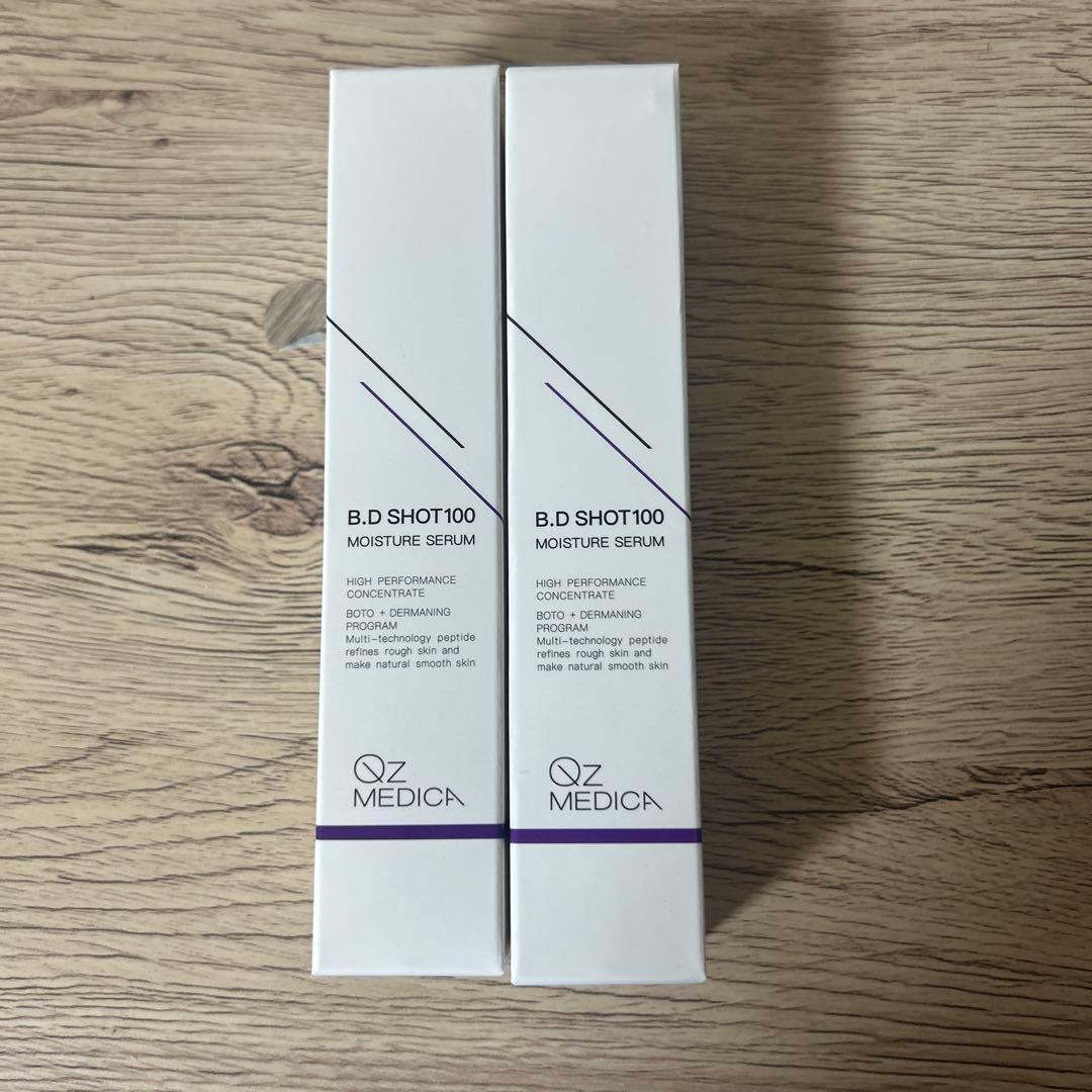 QZ MEDICA B.D SHOT100 MOISTURE SERUM 2本