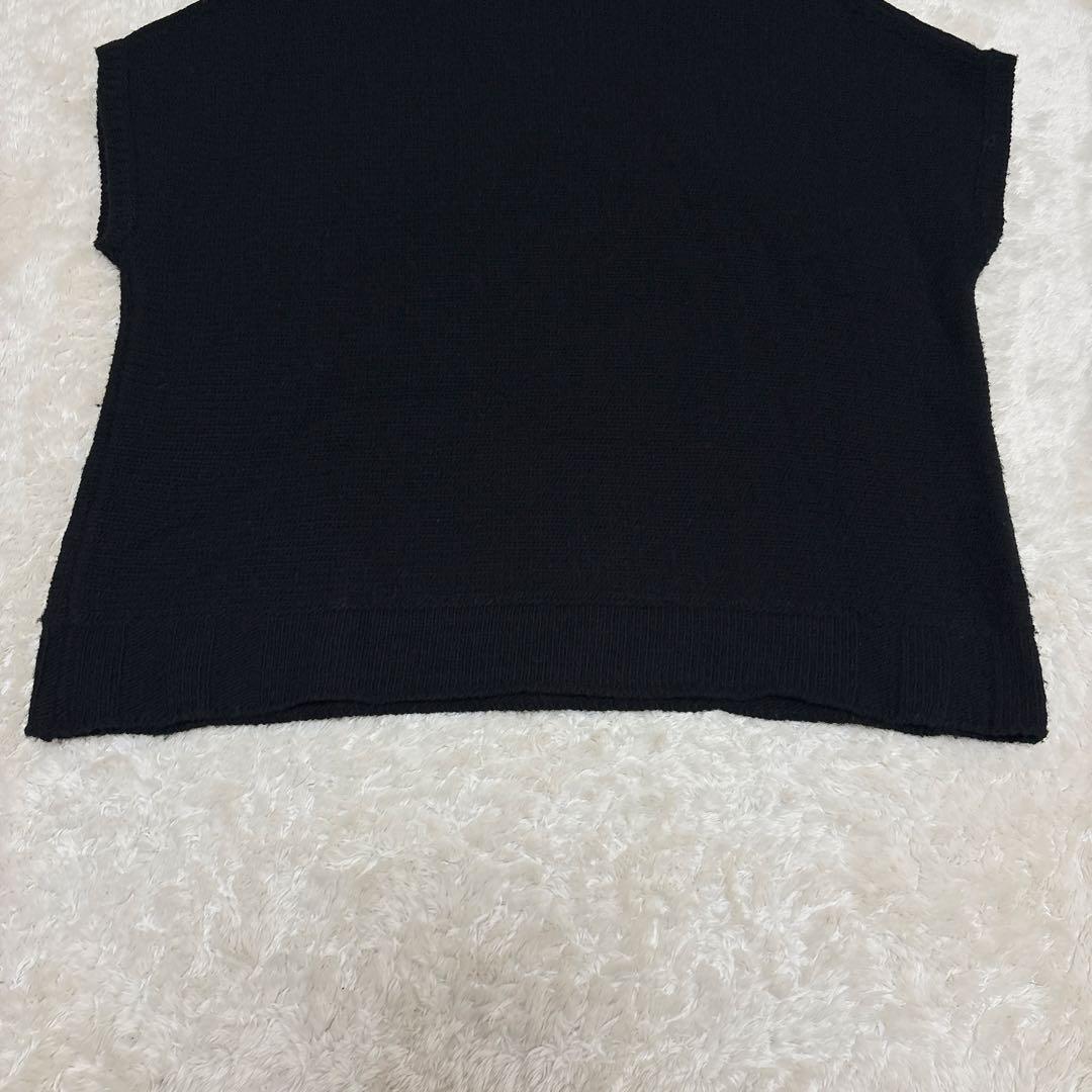 美品✨2024AW クリステンセンドゥノルド ニットベスト I-337 ブラック