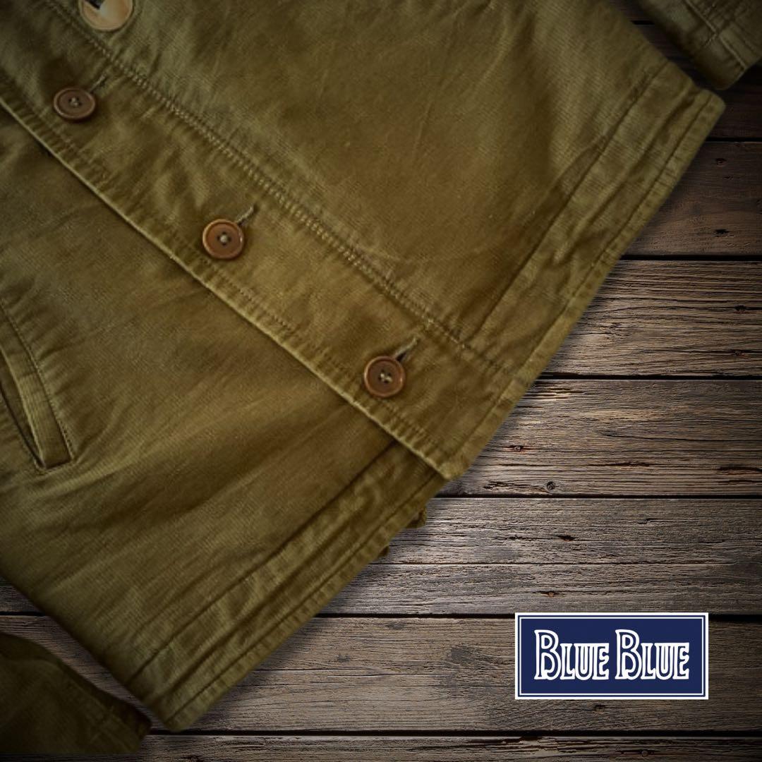 『名作希少』BLUE BLUE(ブルーブルー)デッキジャケット ジャーマンクロス