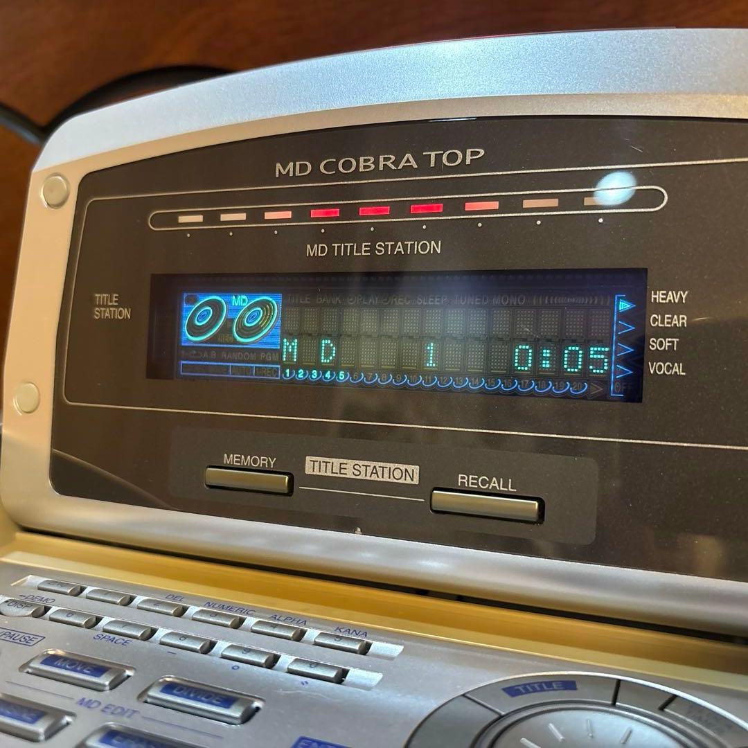 Panasonic RX-MDX3 CD/MDデッキ：作動品