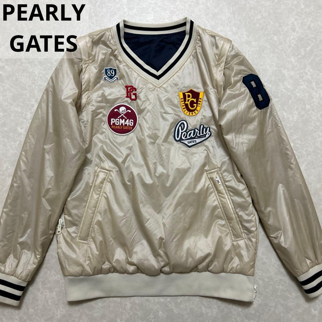 パーリーゲイツ★撥水★リバーシブル★袖着脱可能★中綿【レディースサイズ1（M）】