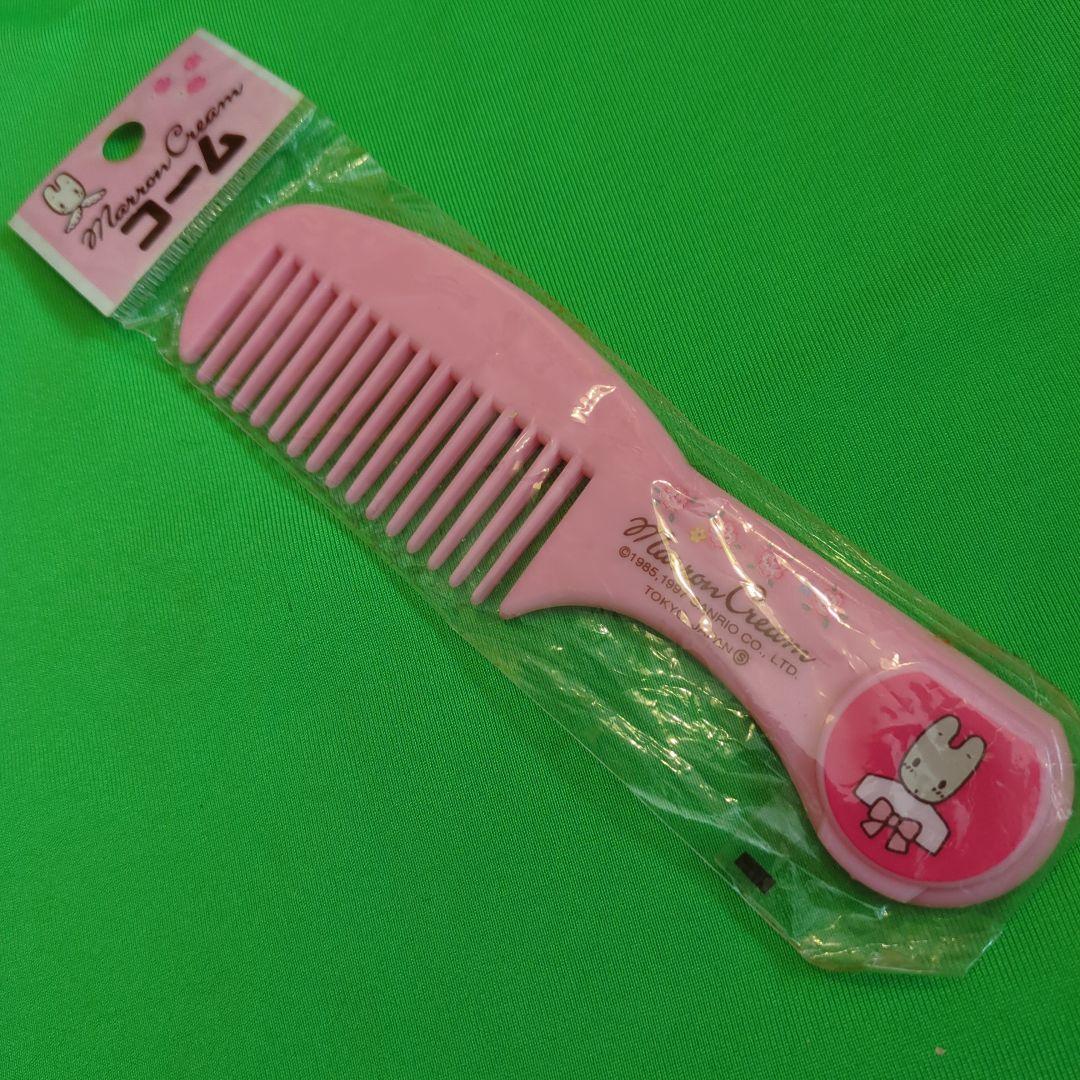 【SANRIO】Marron Cream ピンク コーム ウサギ