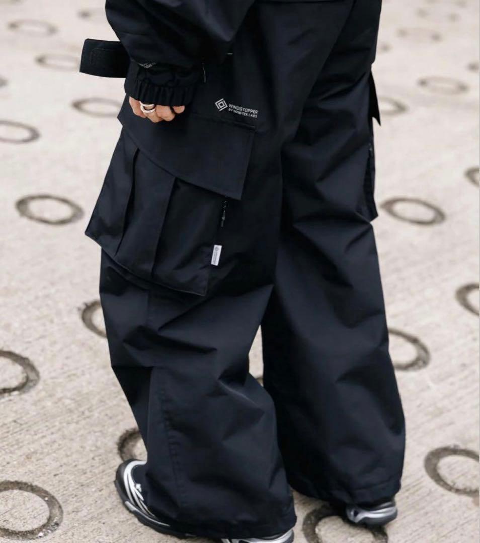 【CLESSTE】+phenix ゴアテックス ミリタリーカーゴパンツ　ワイド