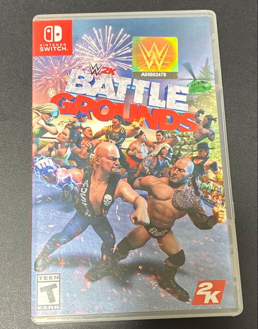 WWE バトルグラウンド switch battleground
