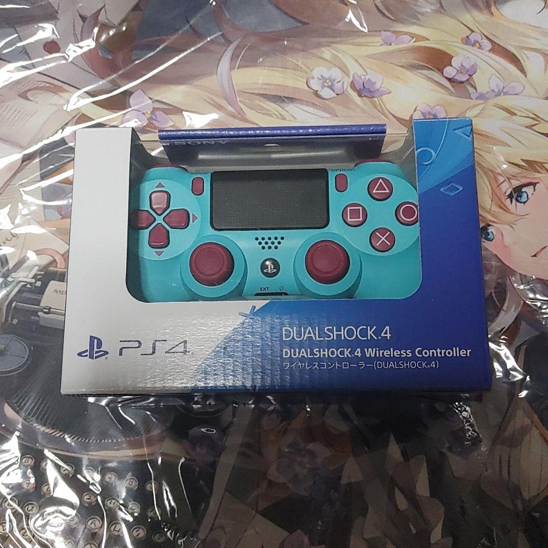 ゲオ限定カラーベリーブルー　PS4デュアルショックワイヤレスコントローラー