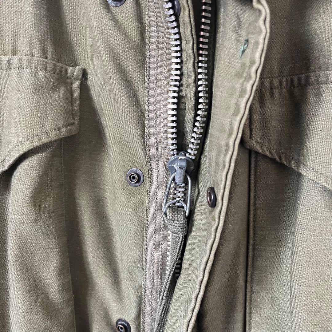 良品69年製 M-65 フィールドジャケット 2nd アルミジップ ライナー付き