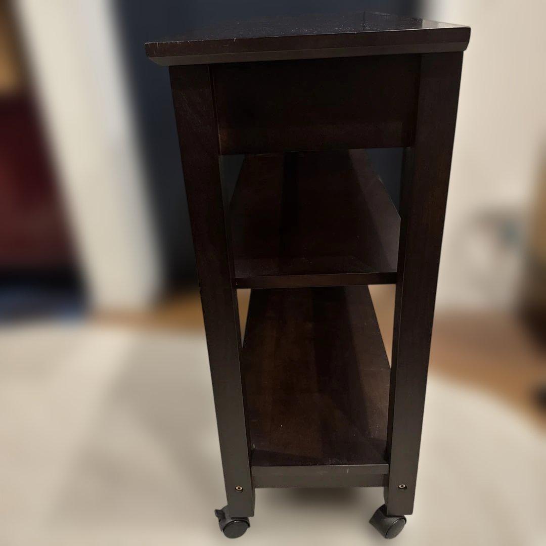 (DEN) 田コーポレーション　サイドキャビネット　テレビ台　電話台　キャスター