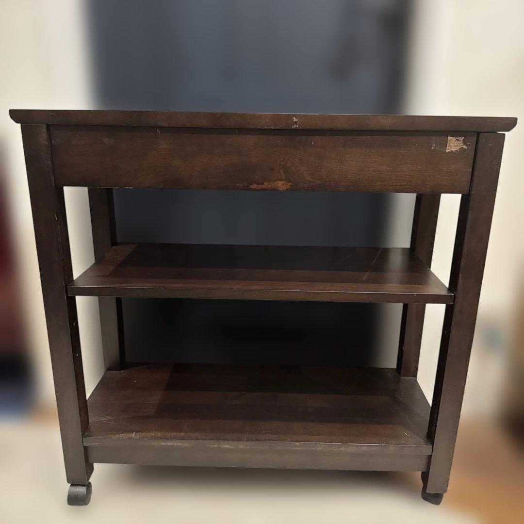 (DEN) 田コーポレーション　サイドキャビネット　テレビ台　電話台　キャスター