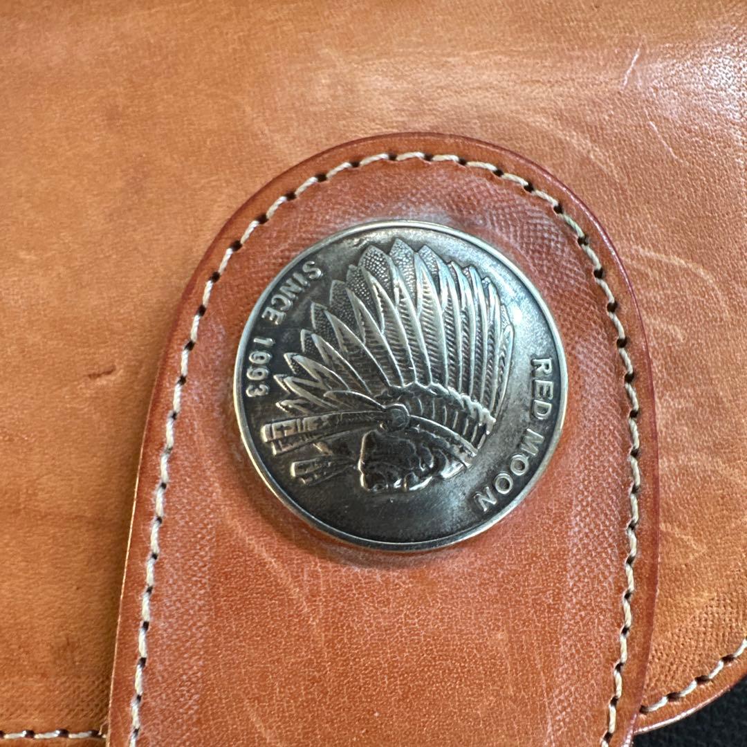 RED MOONレザー ウォレットロープ付き　CW-02A