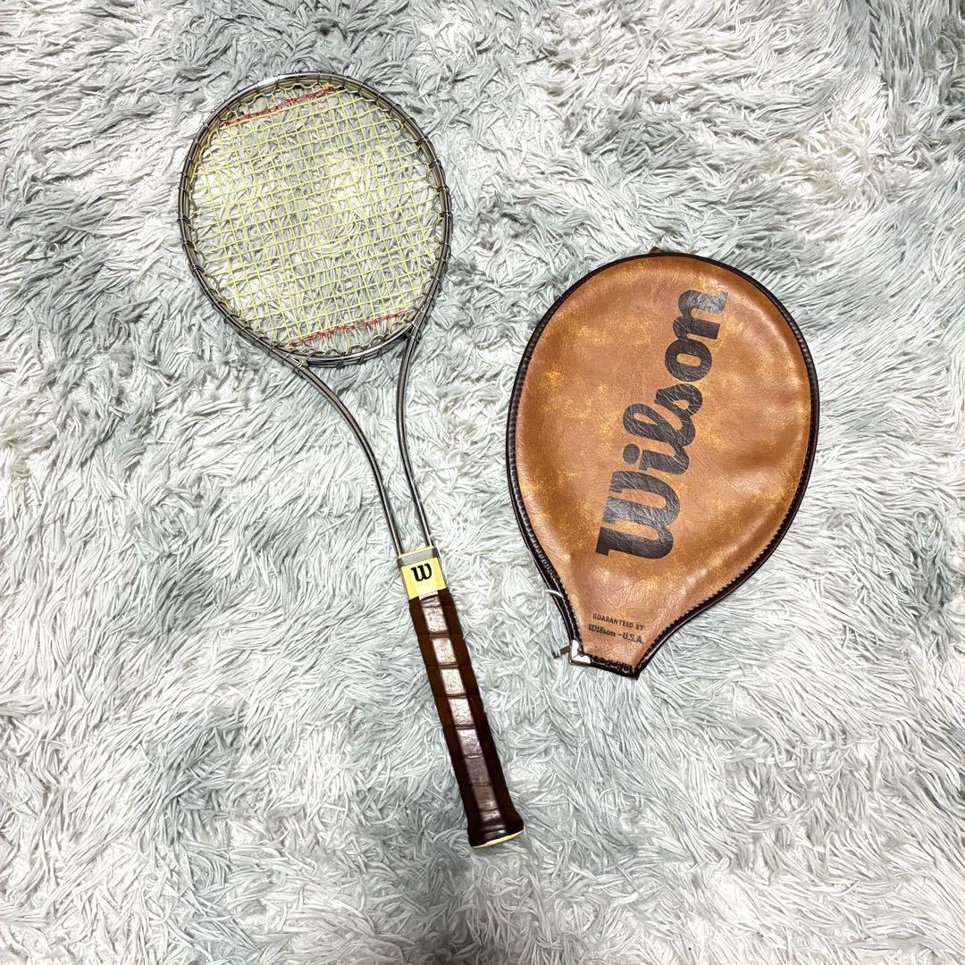 【希少・USA製】Wilson T2000 ヴィンテージ スチールラケット