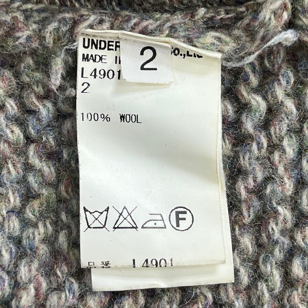 UNDERCOVERISM タートルネック ウールニット ローゲージ サイズ2