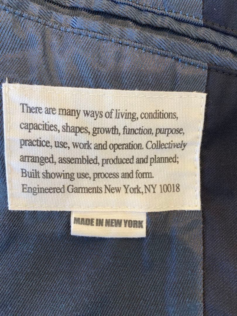 EngineeredGarments ANDOVER JACKET セットアップ